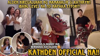 ALDEN MAY REGALO KAY KATHRYN SWEET SURPRISE 😍 APPROVE NA NI MOMMY MIN BERNARDO ANG DALAWA [upl. by Eed]