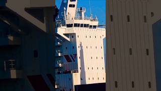 SEASPAN HANNOVER ROLLING IN🌊🌊 ship wow epic waves containership oiltanker roughseas sea [upl. by Aitat]