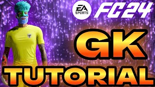 FC 24  GOALKEEPER TUTORIAL fc24 eafc24 goalkeepersaves [upl. by Rramal276]