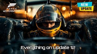 New Update  Forza Motorsport  Everything on Update 12 [upl. by Codd]