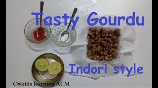 garadu chat making method recipe english Chaat banane ki vidhi [upl. by Seugirdor]