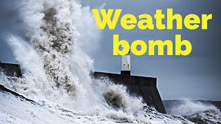 How a Weather Bomb or Bomb Cyclone Forms and Develops [upl. by Sura]