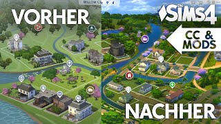 Schöne WeltKarten 😍 Die Sims 4 Map Replacement Mod als Download  Mods amp CC Vorstellung [upl. by Harak]