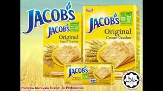 Jacob Original Cream Crackers  Hanyaw Malaysia Export To Philippines [upl. by Groark]