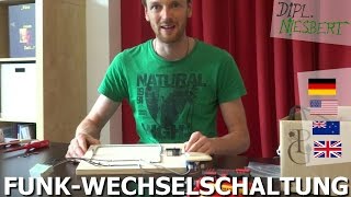 Die FunkWechselschaltung  Elektriker Video 2  Lehrvideo  Funktion  keine Bauanleitung [upl. by Jaworski]