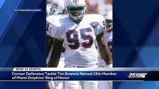 Tim Bowens selected to Miami Dolphins Ring of Honor [upl. by Ubana]