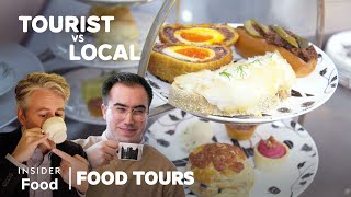 Finding The Best Afternoon Tea In London  Food Tours  Insider Food [upl. by Bodnar]