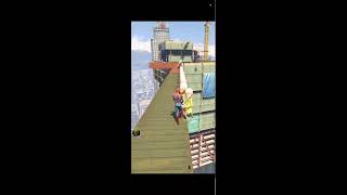 Gta 5 Epic Ragdoll Show Spiderman Vs Colour Minion Falls amp Fails in Gta V gta shorts [upl. by Drew470]