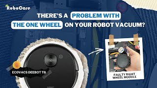 Ecovacs Deebot T8 Not Moving Wheel Replacement Malaysia ecovacsapac ecovacsrepair [upl. by Cart]