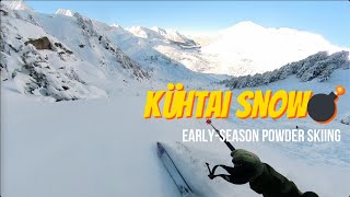 Kühtai Went Off December Powder Skiing After Huge EarlySeason Storm [upl. by Ynamad]