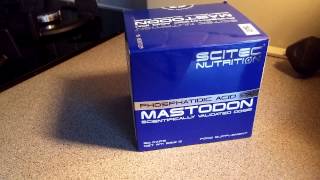 Scitec Nutrition  Mastodon Phosphatidic Acid Review  AndroSupplement [upl. by Anital927]