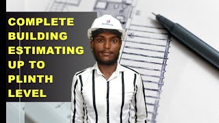 Complete Building Estimating Up to Plinth Level  By Civil Guruji [upl. by Fulton]