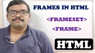 FRAMES PART1 IN HTML [upl. by Nynnahs]