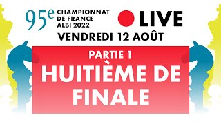 Championnat de France dÉchecs  Albi 2022  Huitièmes de finale  Partie 1 [upl. by Spurgeon756]