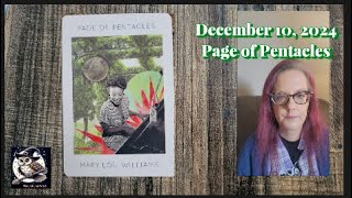 December 10 2024 Page of Pentacles [upl. by Nylassej90]