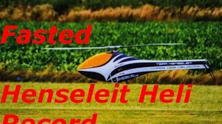 Fastest Helicopter of the World Henseleit RC 2013 [upl. by Malvina550]