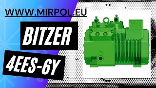 Sprężarka chłodnicza hermetyczna tłokowa BITZER 4EES6Y  używana sprawna po przeglądzie [upl. by Sabine]