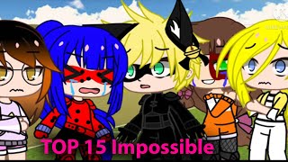 Top 15 ⭐️✨ Impossible Meme✨⭐️ Gacha Life amp Gacha Club [upl. by Abehshtab]