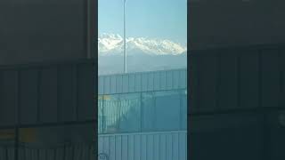 Almaty Airport View Video No484 [upl. by Jonati]