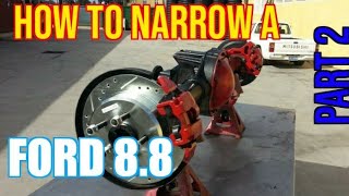 TFS How to Narrow a Ford 88 Part 2  Cut amp Weld [upl. by Nosrak]