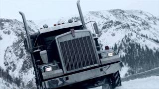 Ice Road Truckers  Truck Stunt [upl. by Antonius]