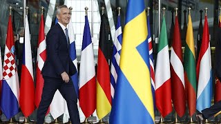 Stoltenberg fiducioso su sostegno Usa alla Nato lintervista di Euronews [upl. by Garlinda]