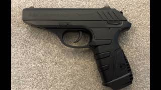 GAMO P25 BLOWBACK CO2 177 AIR PISTOL [upl. by Bollen657]