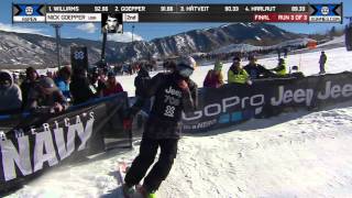 Nick Goepper wins gold in Ski Slopestyle  Winter X Games [upl. by Kiran37]