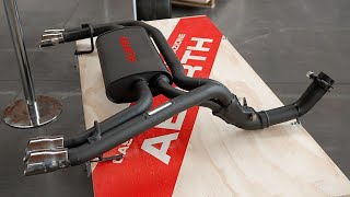 ABARTH  Akrapovic VS Record Monza VS Bombardone Exhaust Sounds [upl. by Akselaw]