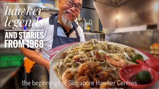 Legendary 1968 Hawker Centre  Toa Payoh West  Still my favourite fried prawn noodles 😋🤤 [upl. by Virnelli]