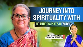 Journey into Spirituality In Conversation with HG Mukhya Mataji ACBSP iskcon srilaprabhupada [upl. by Nace]