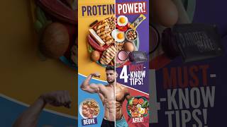 Boost Your Muscle With THESE High Protein Diet Hacks🤯💯 sportfeed fitnessgrow helthtips [upl. by Natfa]