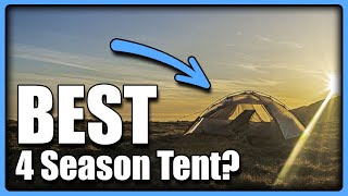 ULTRALIGHT 4 Season Backpacking Tent REVIEW  Trekkertent Saor DCF  Winter  Hilleberg Unna Soulo [upl. by Tien]