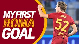 My First AS Roma Goal Bove v Verona [upl. by Hailee]