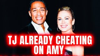 TJ Holmes Cheating On Amy ALREADYAmy To Silly To Peep GameHope She Has PreNup For 50Milli Fortune [upl. by Call7]