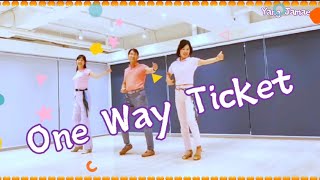 One Way Ticket Line Dance 원웨이티켓 라인댄스 [upl. by Griseldis970]