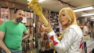 Guitar Shopping with LITA FORD on Metal Injection [upl. by Drugi]