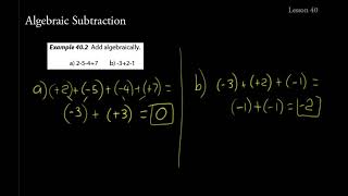 Shormann Math Pre Algebra Lesson 40 [upl. by Monahan]