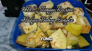 KBL Ilonggo Recipe  Kadyos Baboy Langka Recipe  KBL Ilonggo Version [upl. by Esmond]