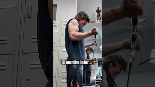 200lbs to 160lbs 🙂‍↕️ motivation transformation fitnessmotivation aesthetic bulk bodybuilding [upl. by Janos231]