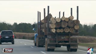 Logging truck crashes What went wrong on I295 northbound at Normandy Blvd [upl. by Nosiaj]