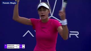 2024 Guangzhou Open R1 Danilovic vs Andreeva [upl. by Dagny]