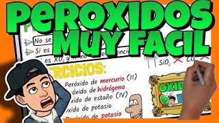 🔴 QUÍMICA  Formulación inorgánica PERÓXIDOS  Diferenciación de óxidos y peróxidos [upl. by Story175]