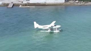 Miami Seaplane Tours TakeoffLanding [upl. by Ephraim]