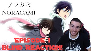 An Upn Coming God Noragami Episode 1  Blind Reaction Season 1 [upl. by Eada818]