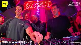 ARODES vs ANDREA OLIVA · UNRELEASED x ALL I NEED at THE LOFT ADE [upl. by Tabshey]