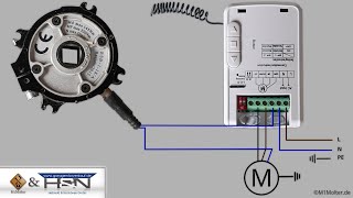 Einbau  Anschluss der Rolltorsteuerung Ecoline TM 5030 [upl. by Adnawuj]