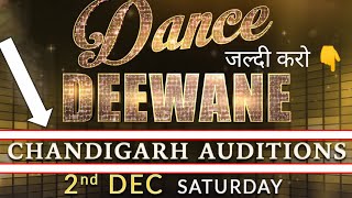 Dance Deewane ground audition in Chandigarh  Registration now [upl. by Ahsikar]