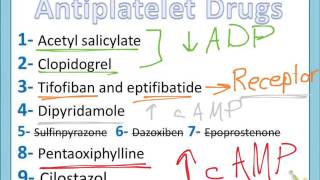 Antiplatelet Drugs part 2 [upl. by Liederman]