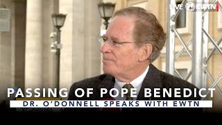 The Passing of Pope Benedict XVI  Dr ODonnell Speaks with EWTN [upl. by Scotty]